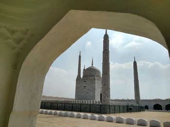 View of historical building against sky