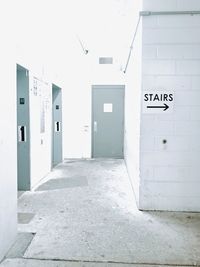 Corridor of building