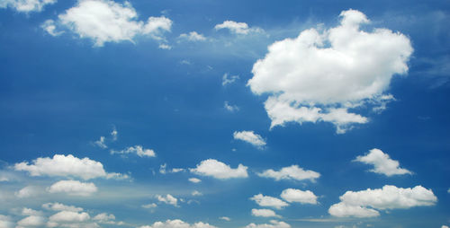 Low angle view of cloudscape