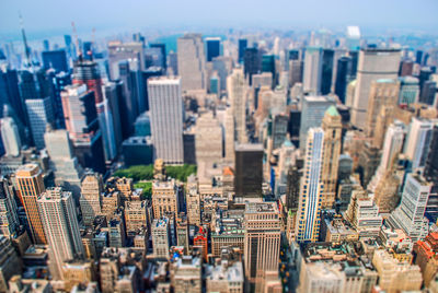 Aerial view of a city