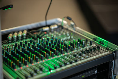 Close-up of computer keyboard