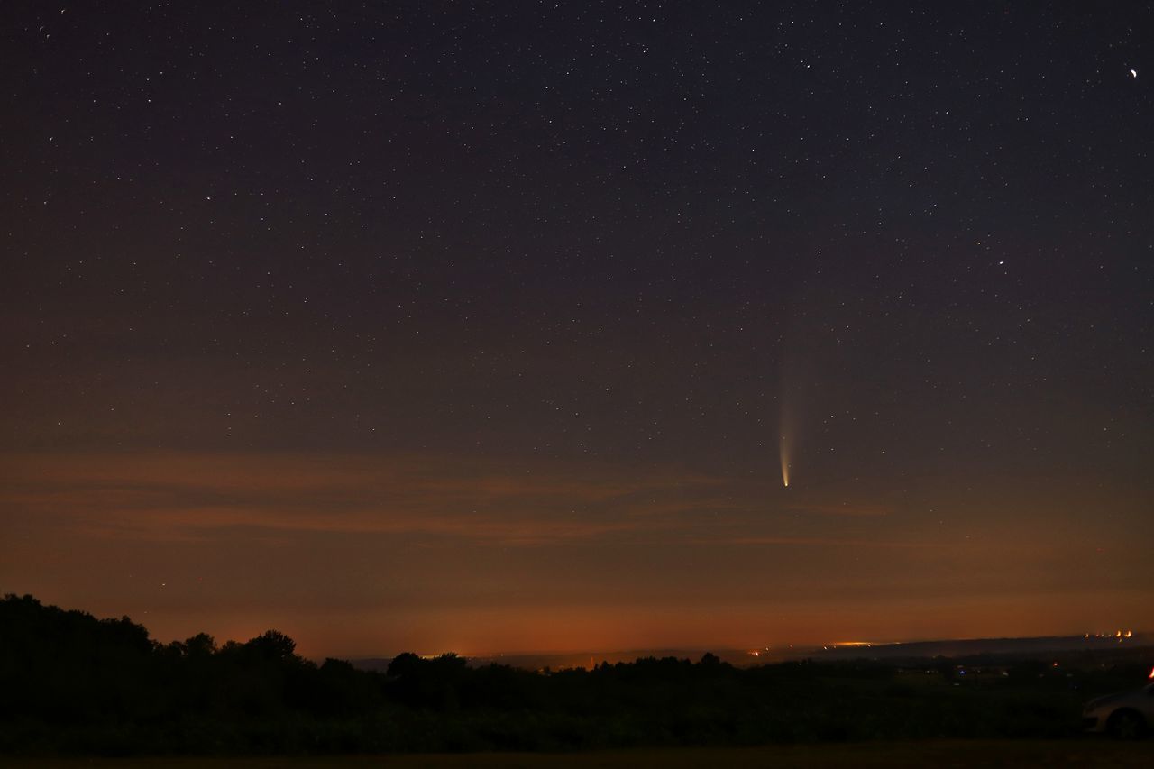 sky, star, night, scenics - nature, space, astronomy, beauty in nature, nature, tranquility, astronomical object, tranquil scene, landscape, environment, science, no people, space and astronomy, idyllic, star field, silhouette, galaxy, outdoors, plant, land, dark, illuminated, cloud, non-urban scene, constellation