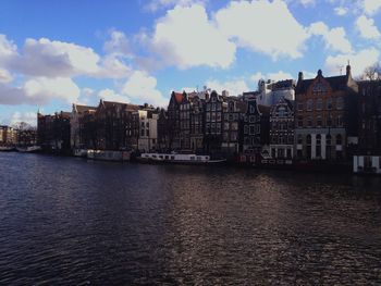 River with buildings in background