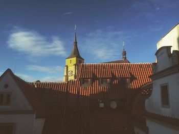 Buildings against the sky