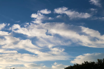 Low angle view of sky