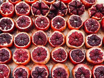 Full frame shot of fruits