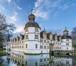 Neuhaus castle, former residence of bishop princes in north rhine-westphalia, paderborn, germany