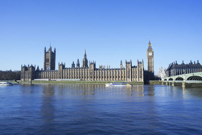 View of buildings at waterfront