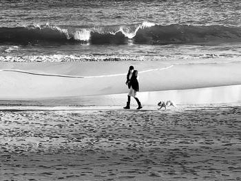 People on beach