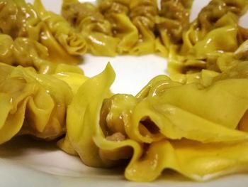 Close-up of pasta in plate