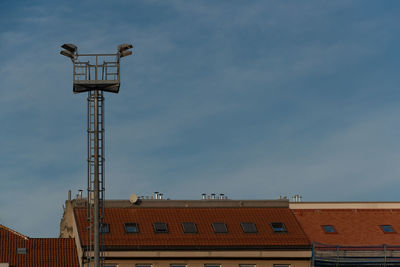 Low angle view of building against sky