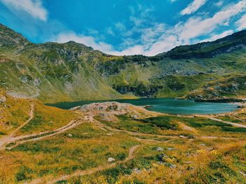 Mountain view at transfagarasan, romania.