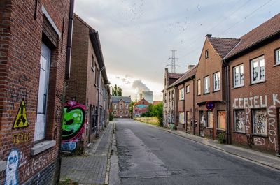 Panoramic view of city against sky