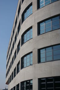 Low angle view of apartment building