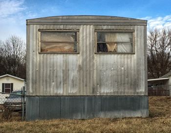 Built structure against the sky