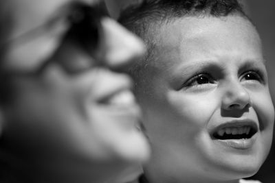 Close-up portrait of boy