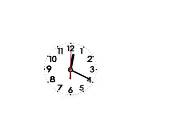 Close-up of clock over white background