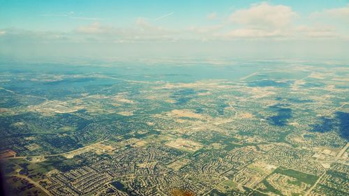 Aerial view of cityscape