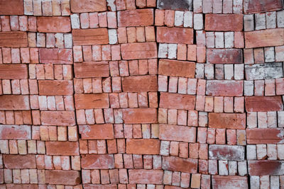 Full frame shot of brick wall