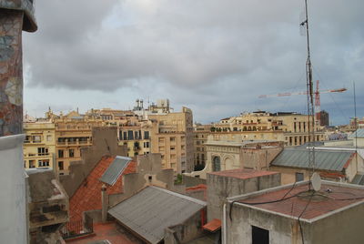 Cityscape against sky