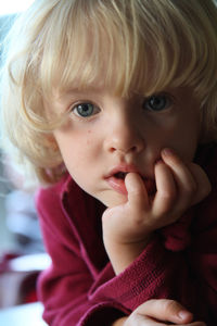 Portrait of cute child