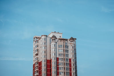 Low angle view of building against sky