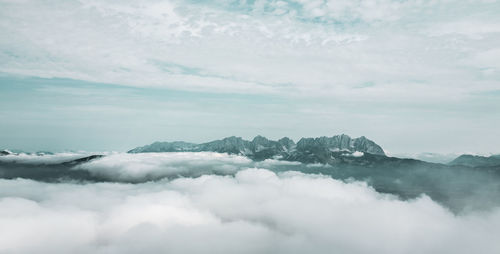 Scenic view of cloudscape against sky