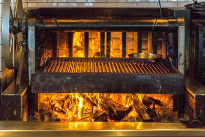 Factory in warehouse