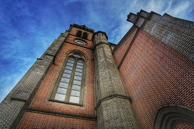 Low angle view of cathedral against sky