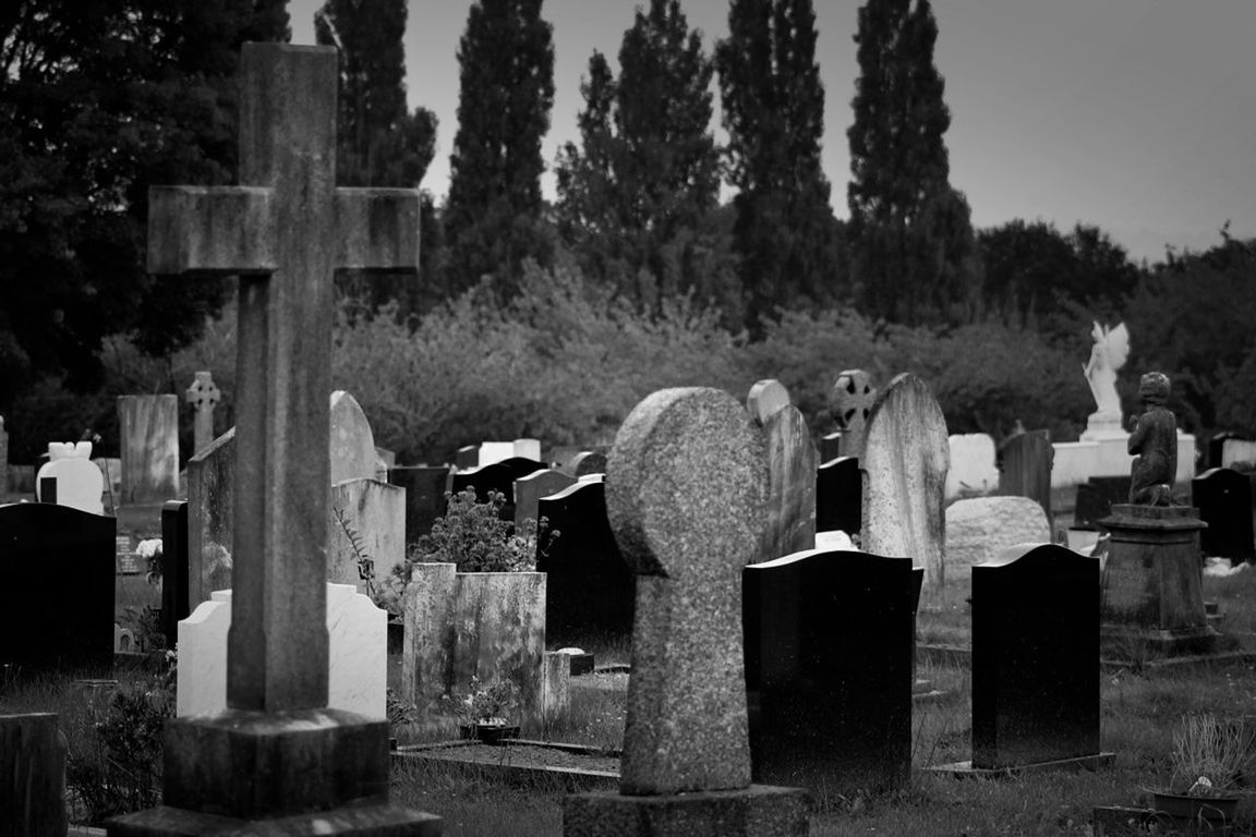 VIEW OF CEMETERY IN CEMETERY