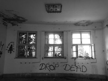 View of window