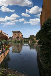 Borghetto sul mincio - a little medieval city near verona - italy