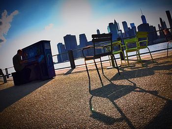 Built structure against sky