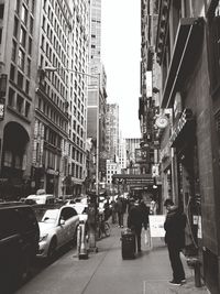 Buildings in city