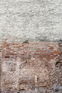 Full frame shot of brick wall