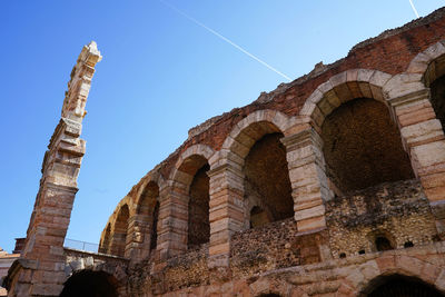 Low angle view of a temple