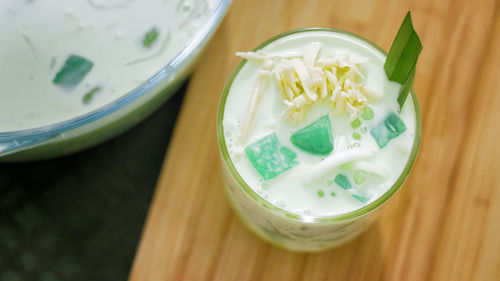 Close-up of sweet food on table