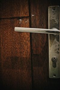 Full frame shot of wooden door