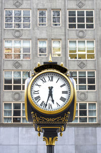 Low angle view of clock tower