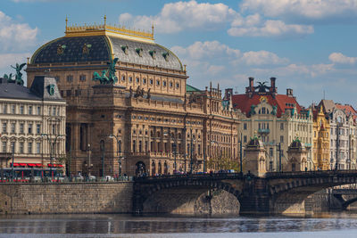 The national theatre in prague, czech republic