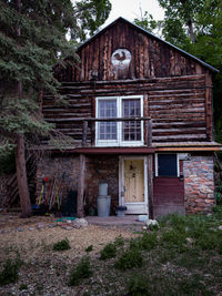 House on field