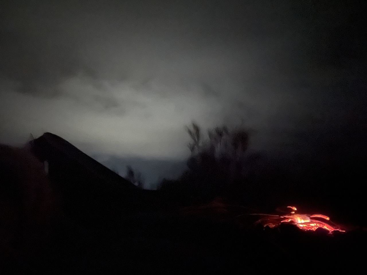 darkness, night, sky, mountain, no people, beauty in nature, environment, nature, volcano, cloud, power in nature, lava, smoke, land, erupting, landscape, geology, scenics - nature, outdoors, dark, heat, dawn, non-urban scene, warning sign