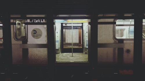 Interior of empty room