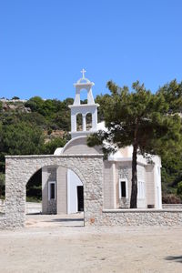 View of bell tower against sky
