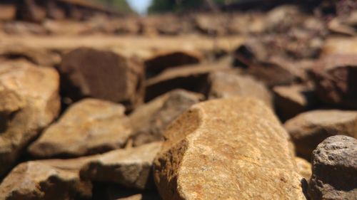 Close-up of rocks