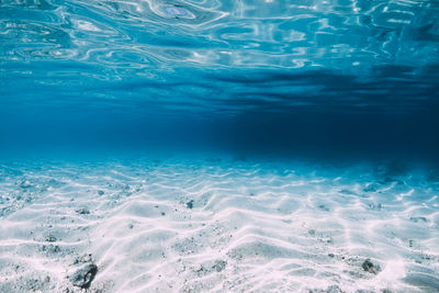 Aerial view of sea