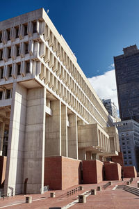 Low angle view of building against sky