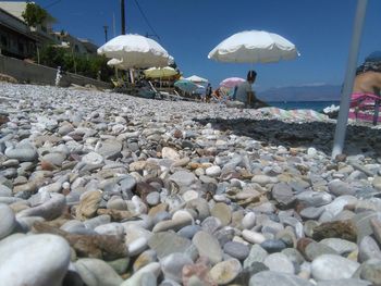 Stones on beach