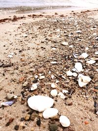 Stones on beach