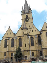 Low angle view of church